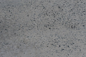 Polished slab floor - home